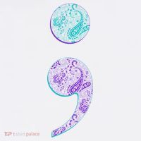 Semicolon Suicide Prevention Awareness Kids Hoodie thumb 5