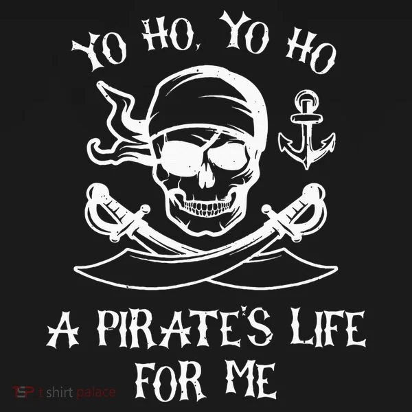 Spooky Skeleton Pirate Adventure Bucket Hat