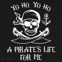 Spooky Skeleton Pirate Adventure Polo thumb 3
