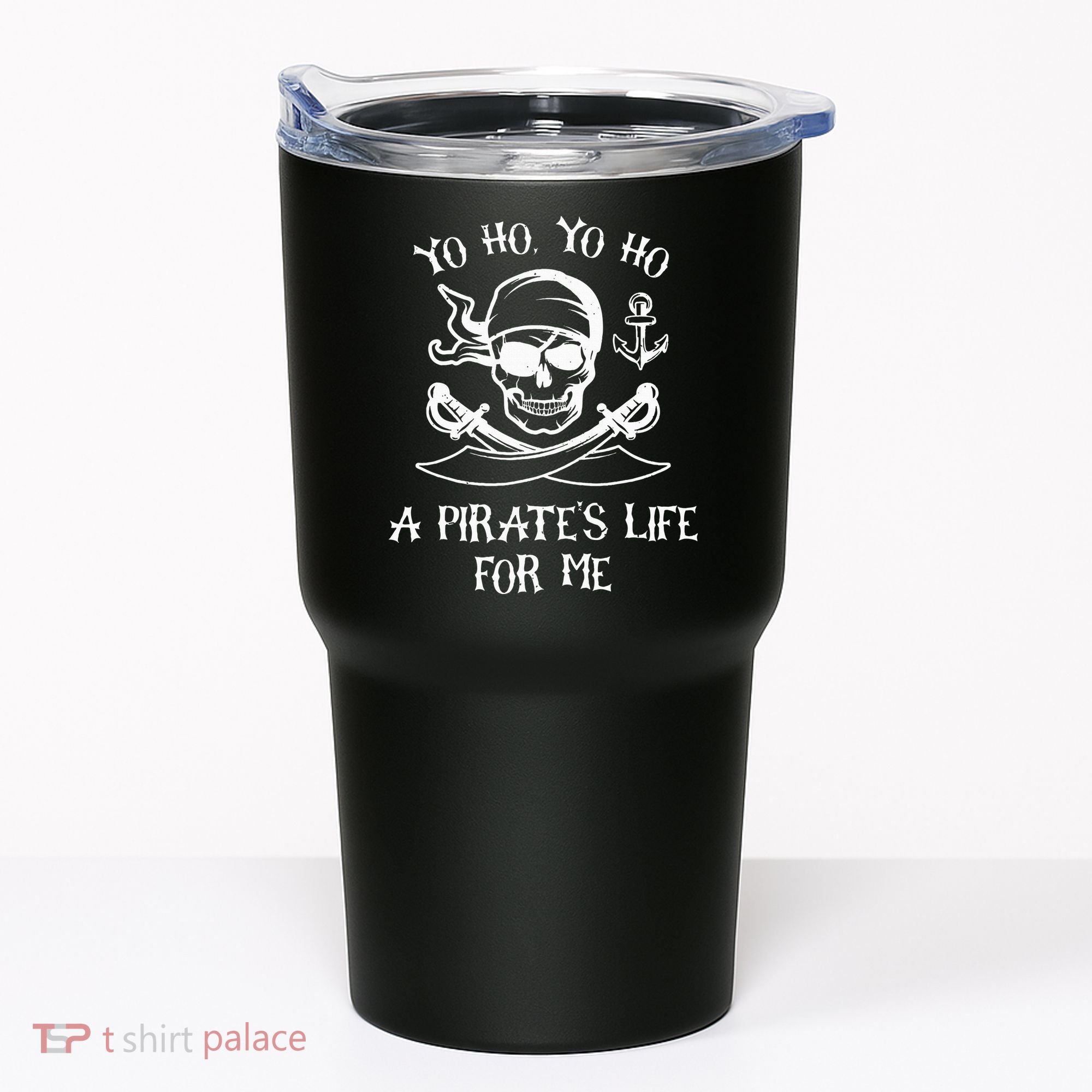 Spooky Skeleton Pirate Adventure Tumbler