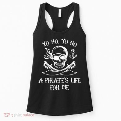 Spooky Skeleton Pirate Adventure Women's Tank Top