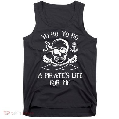 Spooky Skeleton Pirate Adventure Tank Top