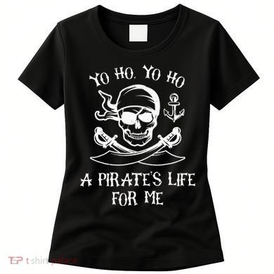 Spooky Skeleton Pirate Adventure Women's T-Shirt
