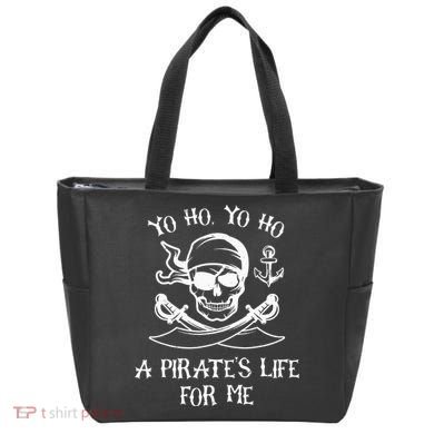 Spooky Skeleton Pirate Adventure Tote Bag