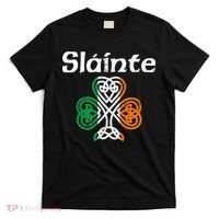 Slainte Saint Patrick's Day Irish T-Shirt thumb 0