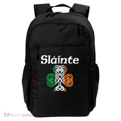 Slainte Saint Patrick's Day Irish Backpack