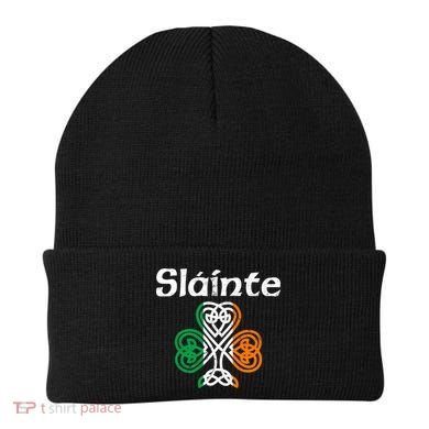 Slainte Saint Patrick's Day Irish Beanie