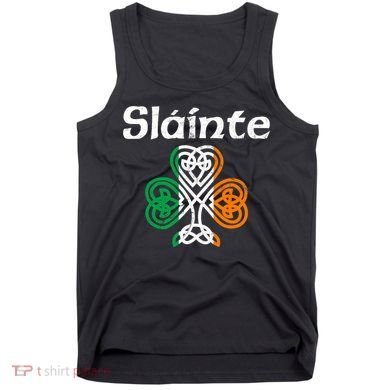 Slainte Saint Patrick's Day Irish Tank Top