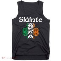 Slainte Saint Patrick's Day Irish Tank Top thumb 0