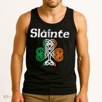 Slainte Saint Patrick's Day Irish Tank Top thumb 3