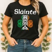 Slainte Saint Patrick's Day Irish Women's T-Shirt thumb 2