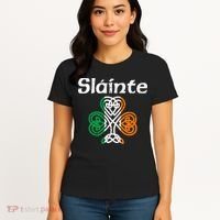 Slainte Saint Patrick's Day Irish Women's T-Shirt thumb 4