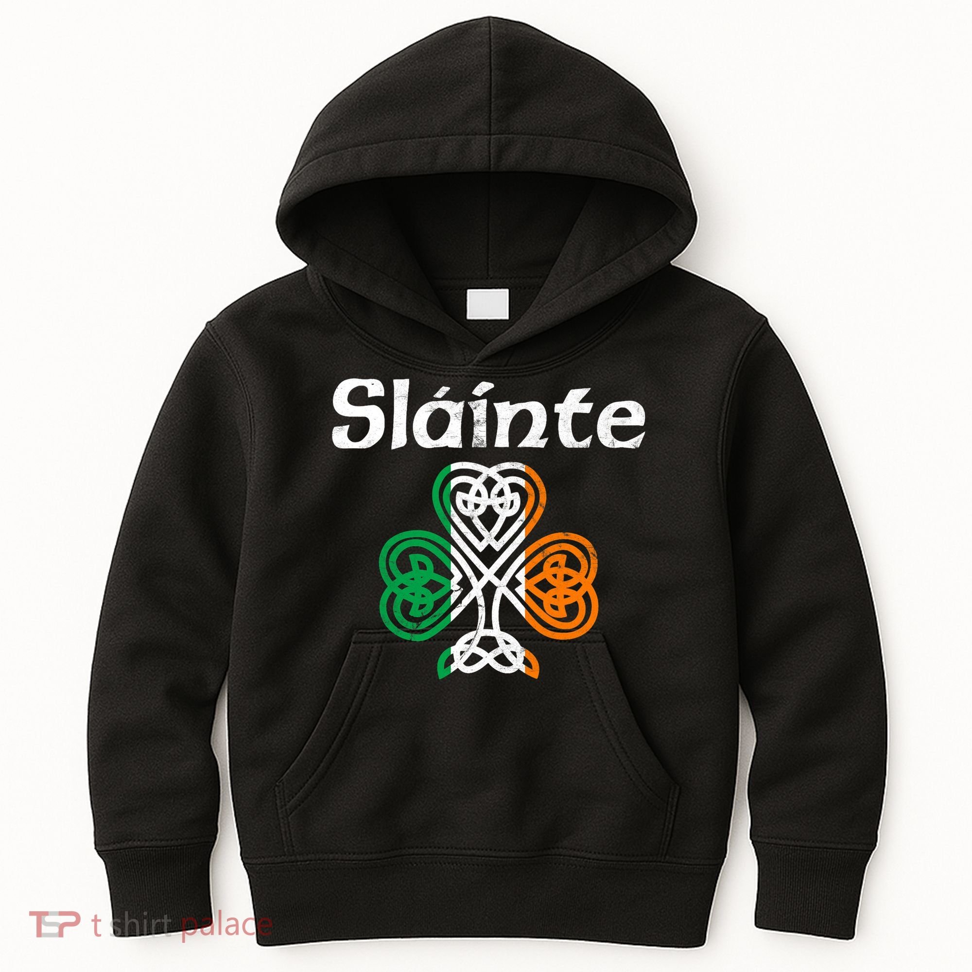 Slainte Saint Patrick's Day Irish Kids Hoodie