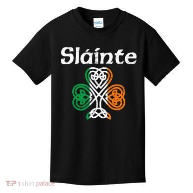 Slainte Saint Patrick's Day Irish Kids T-Shirt