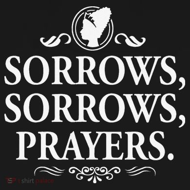 Sorrows Sorrows Prayers funny saying Ladies PosiCharge Competitor Racerback Tank