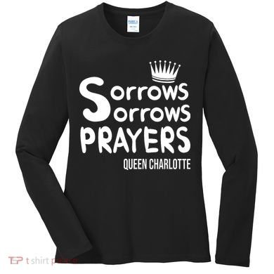 Sorrows Sorrows Prayers Proud Of Team Women's Long Sleeve Shirt