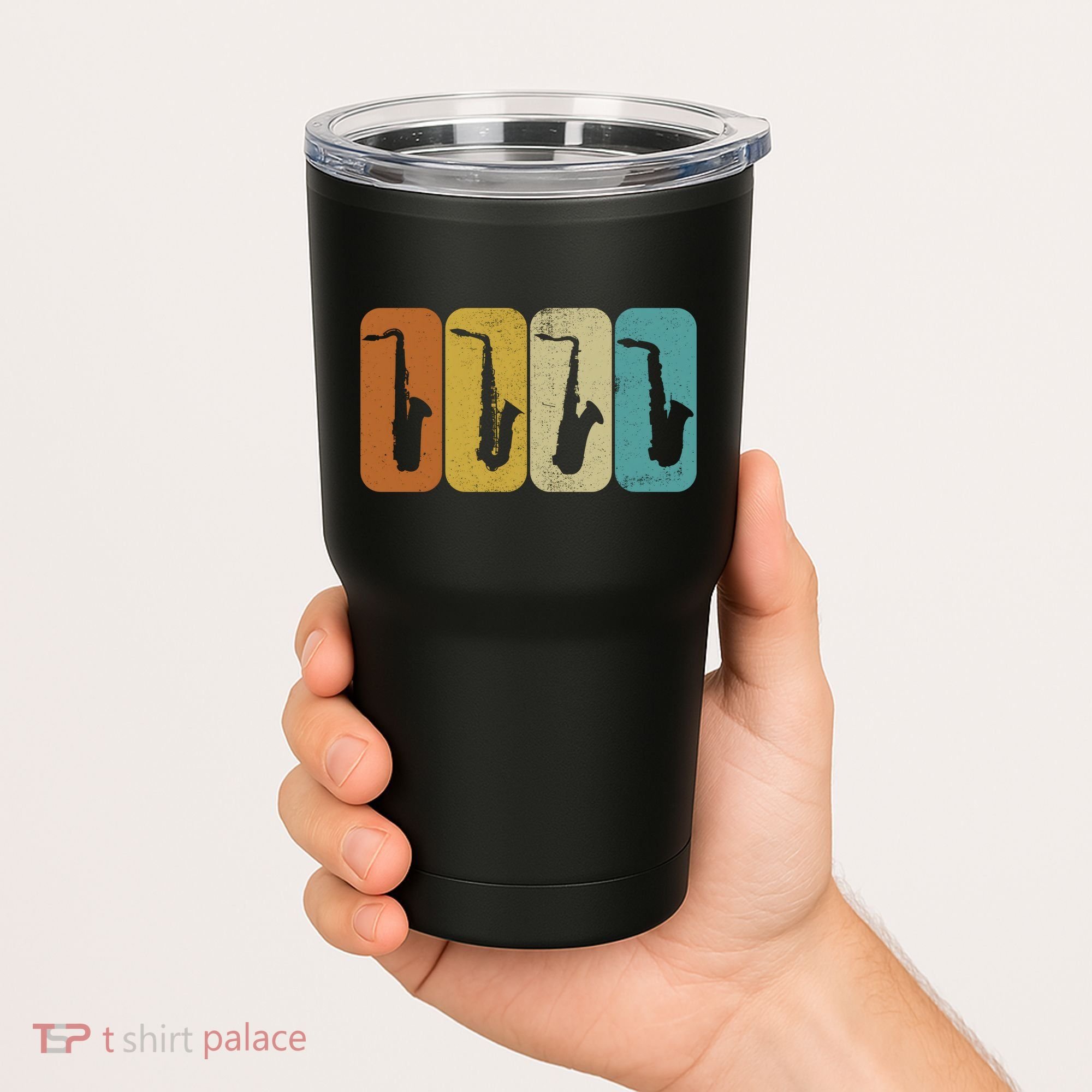 Saxophone Sax Player Gift Idea Saxophonist Music Tumbler
