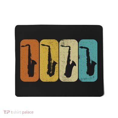 Saxophone Sax Player Gift Idea Saxophonist Music Mousepad