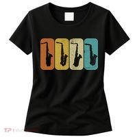 Saxophone Sax Player Gift Idea Saxophonist Music Women's T-Shirt thumb 0