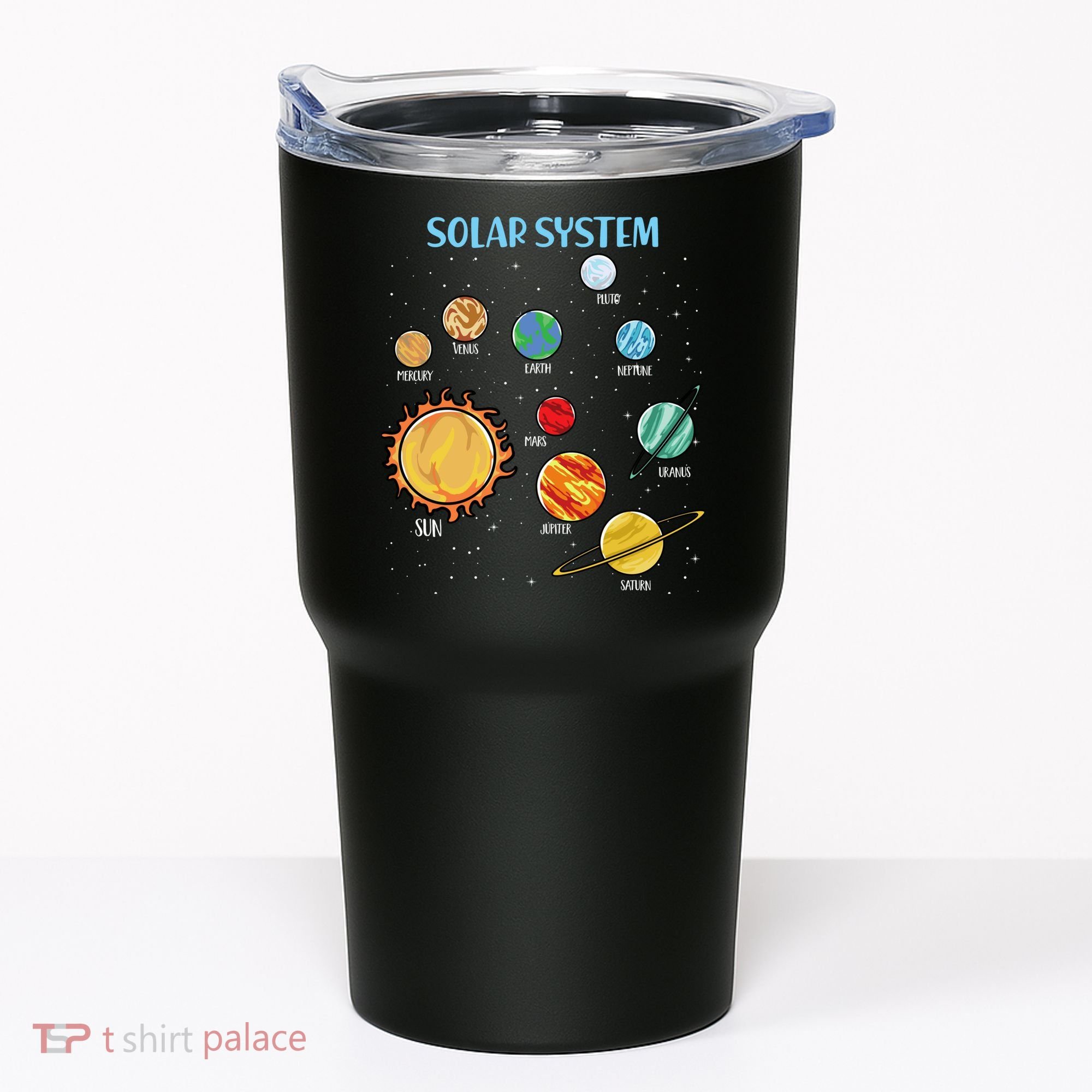 Solar System Planets Science Space Boy Girl Stem Tumbler