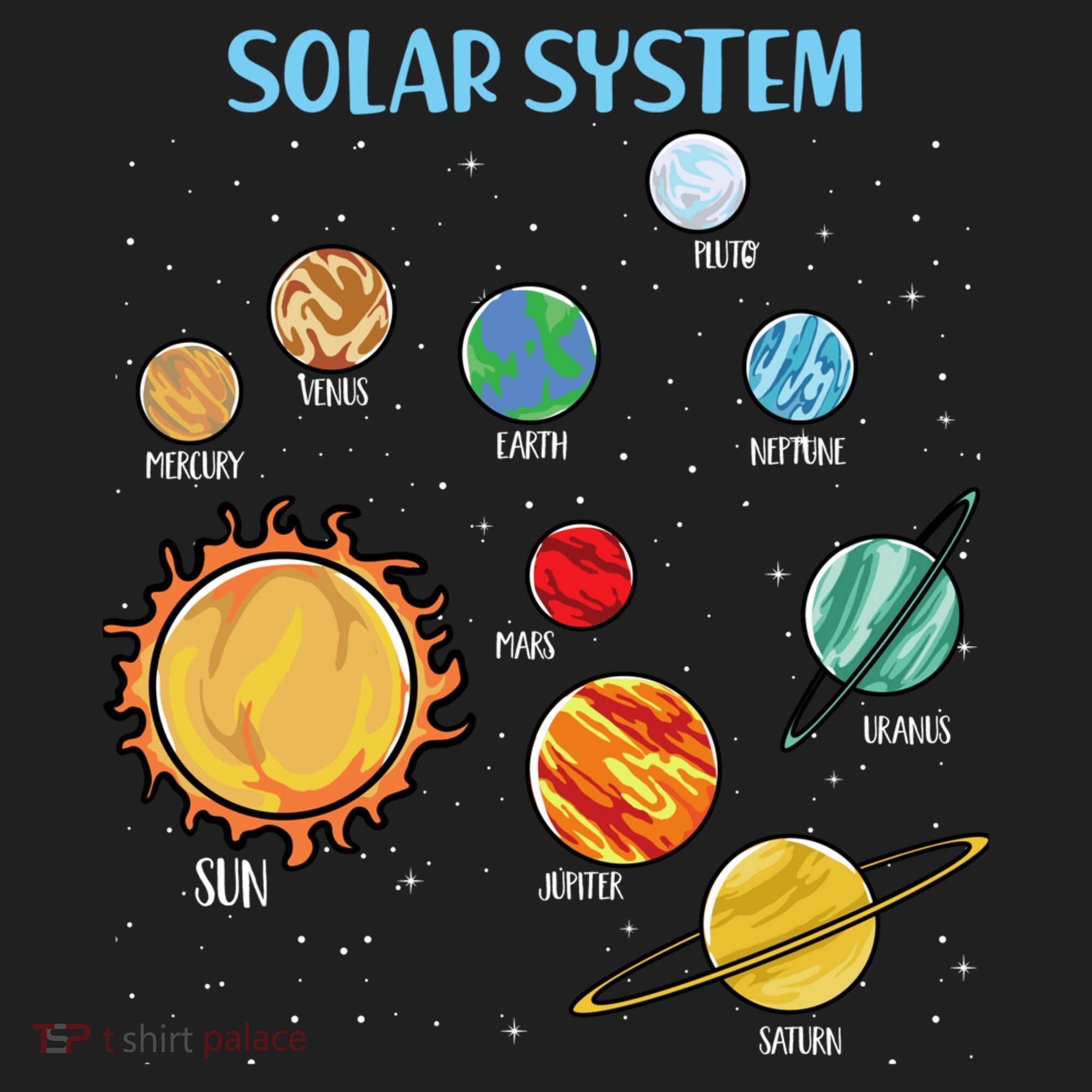 Solar System Planets Science Space Boy Girl Stem Tumbler
