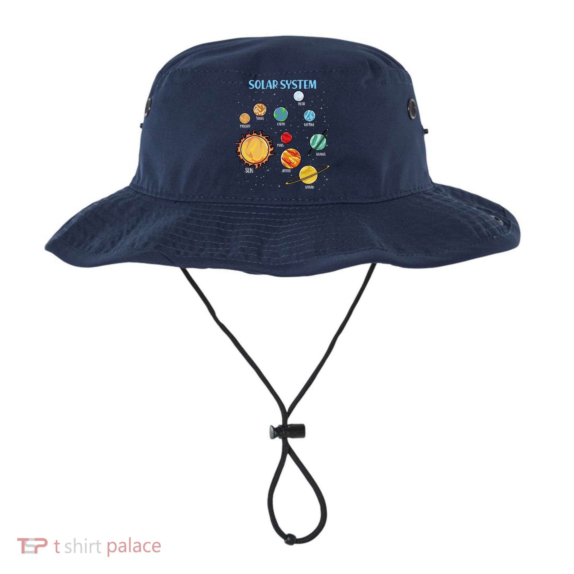Solar System Planets Science Space Boy Girl Stem Bucket Hat