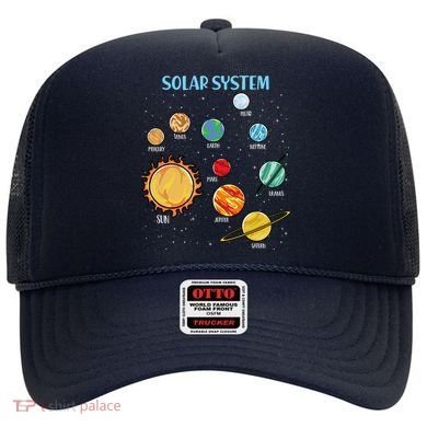 Solar System Planets Science Space Boy Girl Stem Hat