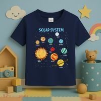 Solar System Planets Science Space Boy Girl Stem Toddler T-Shirt thumb 3