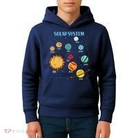 Solar System Planets Science Space Boy Girl Stem Kids Hoodie thumb 4