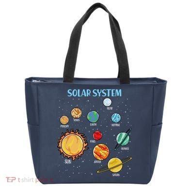 Solar System Planets Science Space Boy Girl Stem Tote Bag