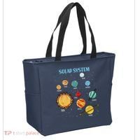 Solar System Planets Science Space Boy Girl Stem Tote Bag thumb 2