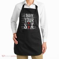 Semicolon Suicide Prevention I Have Your Six Military Saying Apron thumb 2