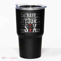 Semicolon Suicide Prevention I Have Your Six Military Saying Tumbler thumb 0
