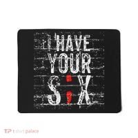 Semicolon Suicide Prevention I Have Your Six Military Saying Mousepad thumb 0