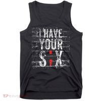 Semicolon Suicide Prevention I Have Your Six Military Saying Tank Top thumb 0