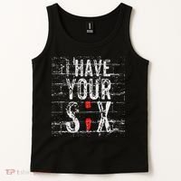 Semicolon Suicide Prevention I Have Your Six Military Saying Tank Top thumb 2