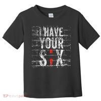 Semicolon Suicide Prevention I Have Your Six Military Saying Toddler T-Shirt thumb 0
