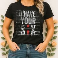 Semicolon Suicide Prevention I Have Your Six Military Saying Women's T-Shirt thumb 2