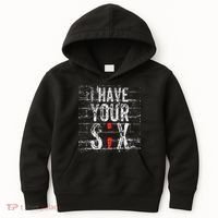Semicolon Suicide Prevention I Have Your Six Military Saying Kids Hoodie thumb 0