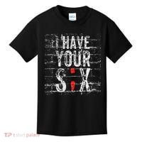 Semicolon Suicide Prevention I Have Your Six Military Saying Kids T-Shirt thumb 0