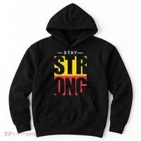 Stay Strong Positive Quote Hoodie thumb 0