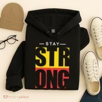 Stay Strong Positive Quote Hoodie thumb 4