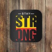 Stay Strong Positive Quote Coaster thumb 0