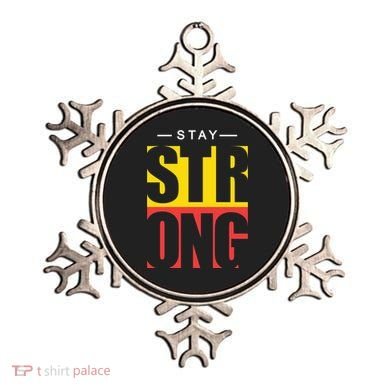 Stay Strong Positive Quote Ornament