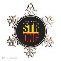 Stay Strong Positive Quote Ornament thumb 0