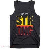 Stay Strong Positive Quote Tank Top thumb 0