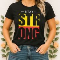 Stay Strong Positive Quote Women's T-Shirt thumb 2