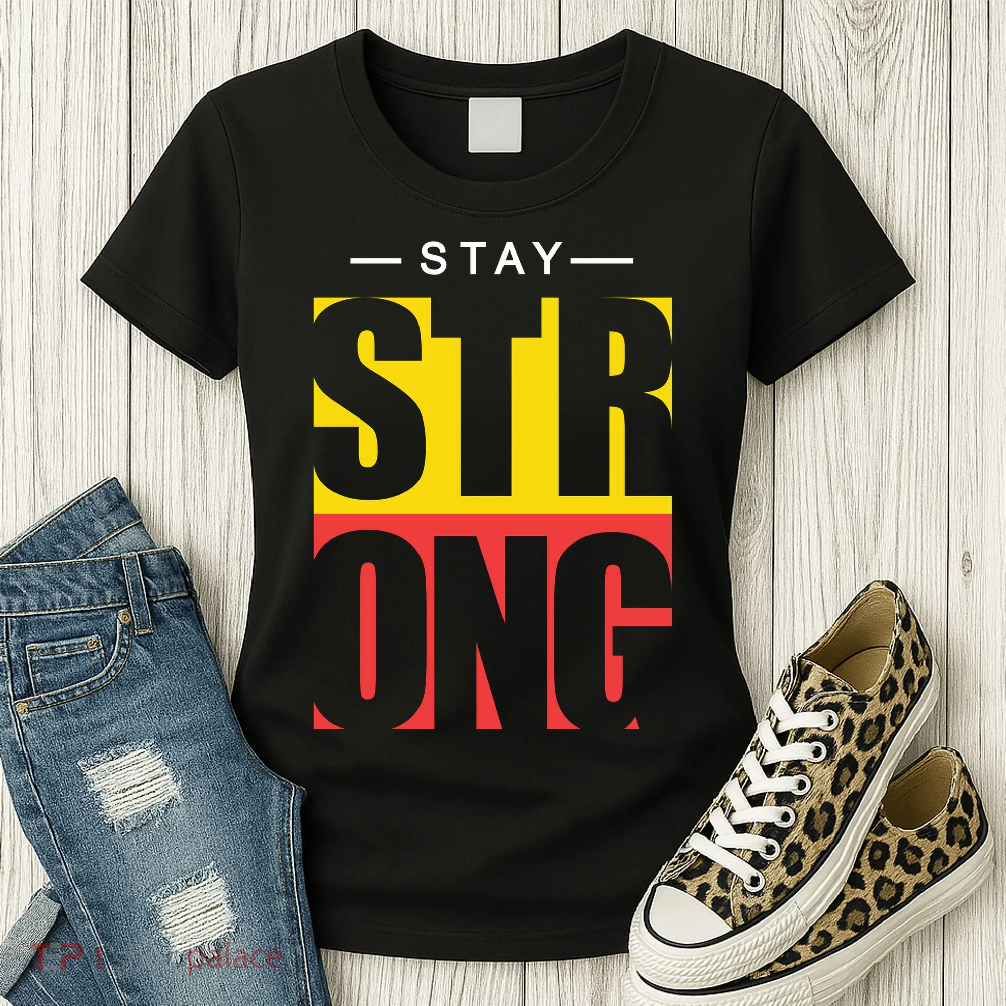 Stay Strong Positive Quote Women's T-Shirt