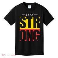 Stay Strong Positive Quote Kids T-Shirt thumb 0
