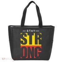 Stay Strong Positive Quote Tote Bag thumb 0